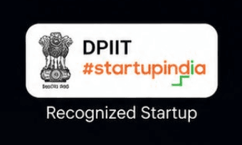 DPIIT Startup India Recognized Startup badge